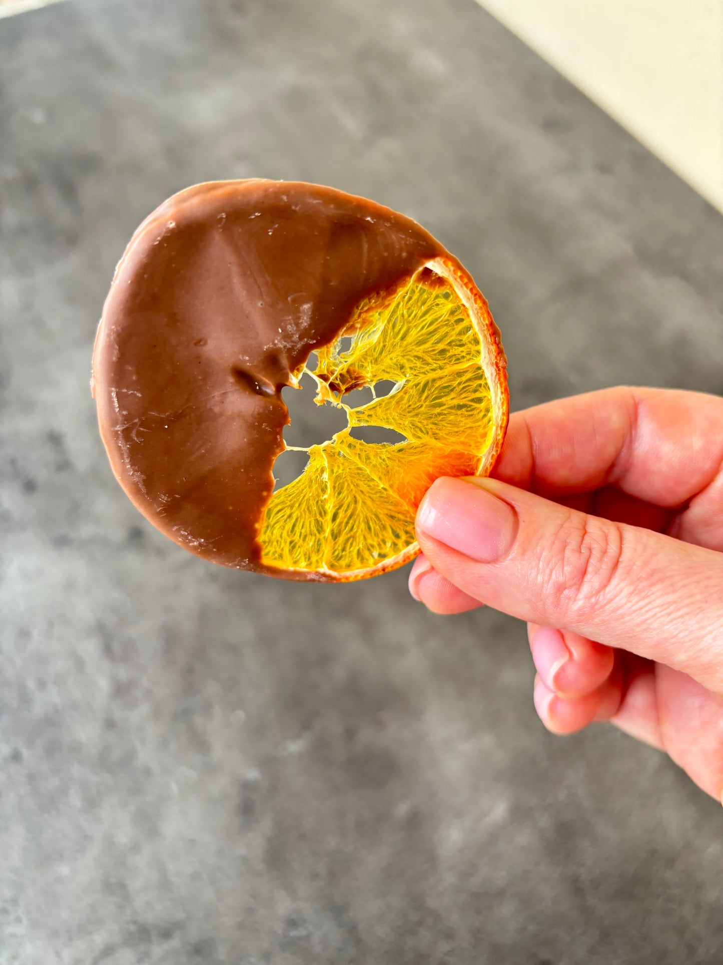 Апельсин в шоколаді